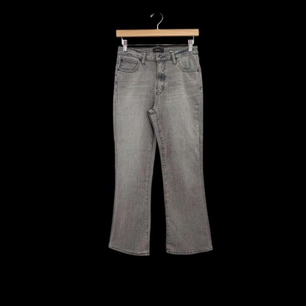 Quince Women Bella Stretch Kick Flare Jeans - 26" Greyed Out 27